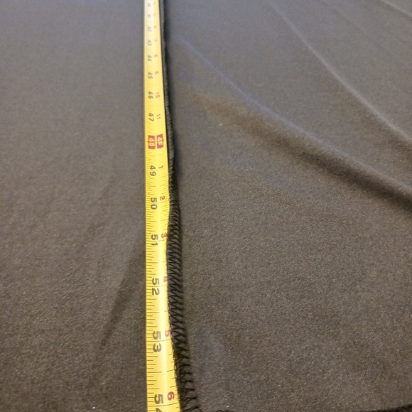 SimpleFun Black High Low Ruffle High Neck Peplum Shirt Dress Size XL - Picture 5 of 11